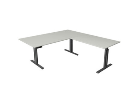 kerkmann Table de bureau assis-debout Move 3 elegant, chêne