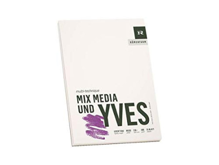 RÖMERTURM Bloc pour artistes 'MIX MEDIA UND YVES', A5