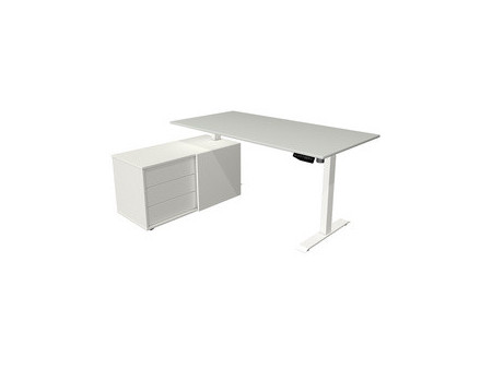 kerkmann Poste de travail complet Move 1, blanc