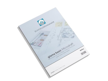 SCHÖLLERSHAMMER Bloc papier calque, A4, 90 g/m2