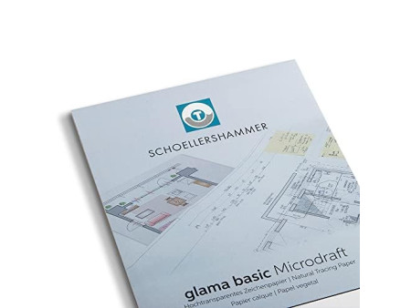 SCHÖLLERSHAMMER Bloc papier calque, A3, 90 g/m2