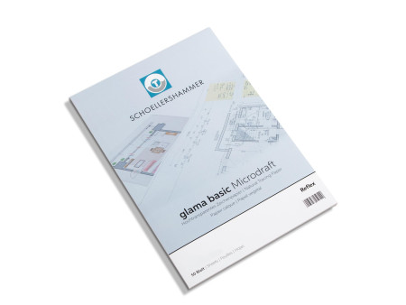 SCHÖLLERSHAMMER Bloc papier calque, A3, 90 g/m2