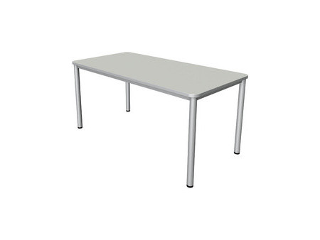 kerkmann Bureau Prime, (L)1.600 mm, gris clair