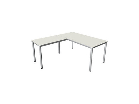kerkmann Bureau PRIME avec extension, (L)1.600 mm,