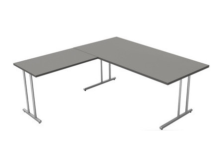 kerkmann Bureau Start Up avec extension, (L)1.800 mm, érable