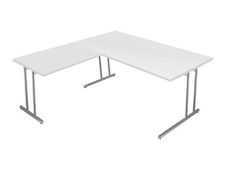 kerkmann Bureau Start Up avec extension, (L)1.800 mm, chêne