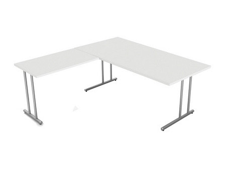 kerkmann Bureau Start Up avec extension, (L)2.000 mm, chêne