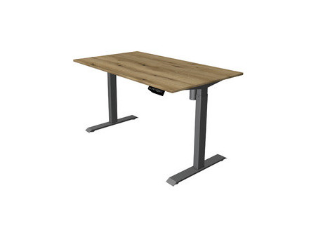 kerkmann Table de bureau assis-debout Move 1, graphite