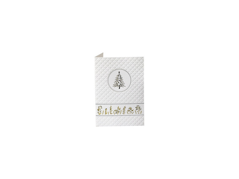 RÖMERTURM Carte de Noël 'Blanc sapin'