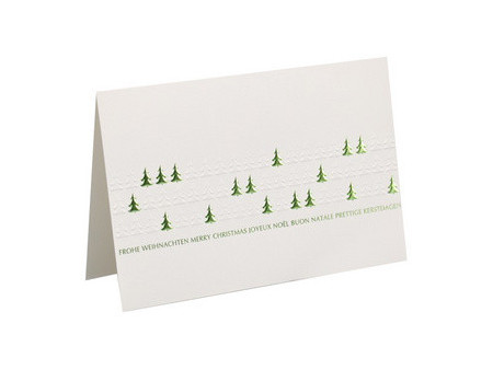 RÖMERTURM Carte de Noël 'Noël doré'