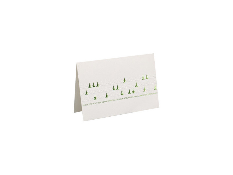 RÖMERTURM Carte de Noël 'Noël doré'