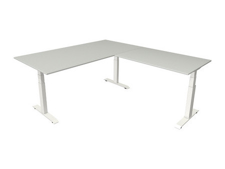 kerkmann Bureau réglable en hauteur Move 4 avec extension