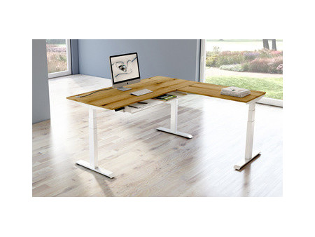 kerkmann Bureau réglable en hauteur Move 4 avec extension