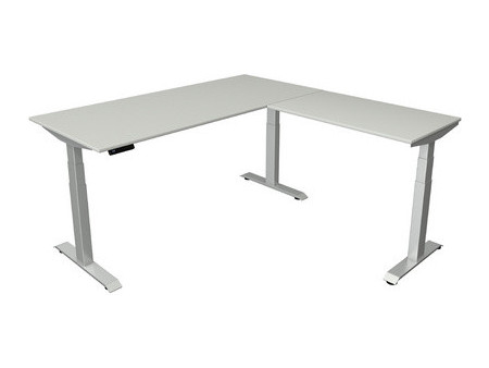 kerkmann Bureau réglable en hauteur Move 4 avec extension
