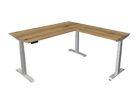 kerkmann Bureau réglable en hauteur Move 4 avec extension