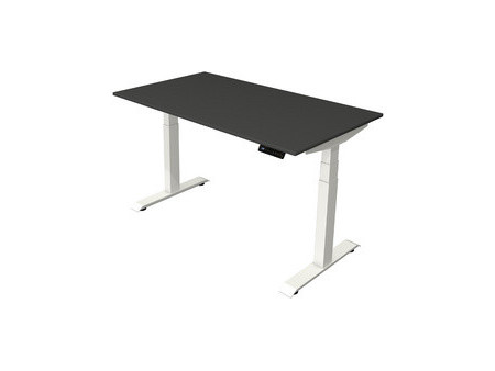 kerkmann Jeu de roulettes pour série de bureaux Move 4, noir