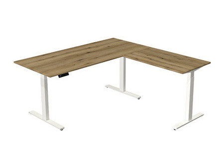kerkmann Table de bureau assis-debout 'Move 3' avec angle