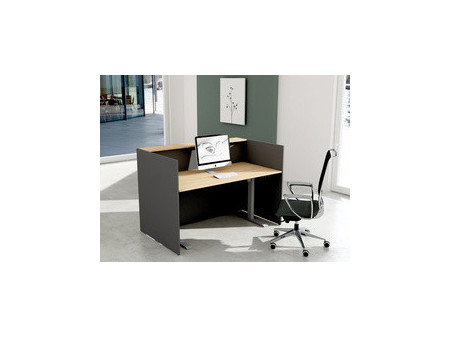 kerkmann Comptoir Marino up & down, petit, anthracite/chêne