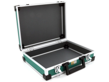allit Mallette d'aluminium 'AluPlus Basic', taille L, vert