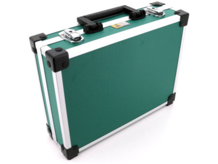 allit Mallette d'aluminium 'AluPlus Basic', taille L, vert