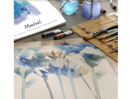 CANSON Bloc de papier aquarelle 'Montval', 240 x 320 mm