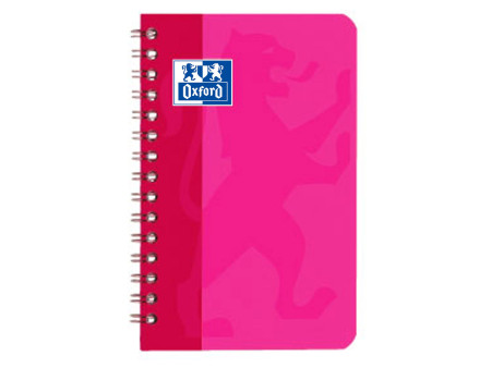 Oxford Carnet reliure intégrale, 110 x 170 mm, quadrillé 5x5