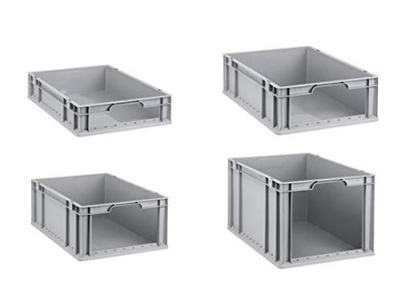 allit Bac de rangement ProfiPlus EuroStore L612, gris