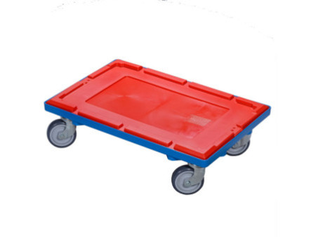 allit Chariot de transport ProfiPlus EuroRoll OS 600, bleu