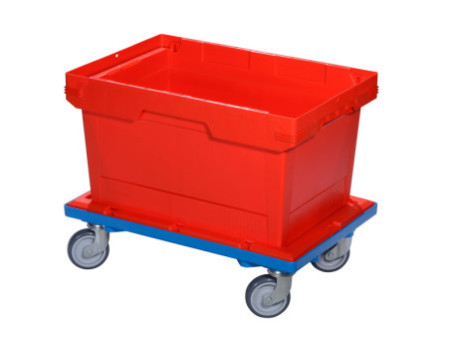 allit Chariot de transport ProfiPlus EuroRoll OS 600, bleu
