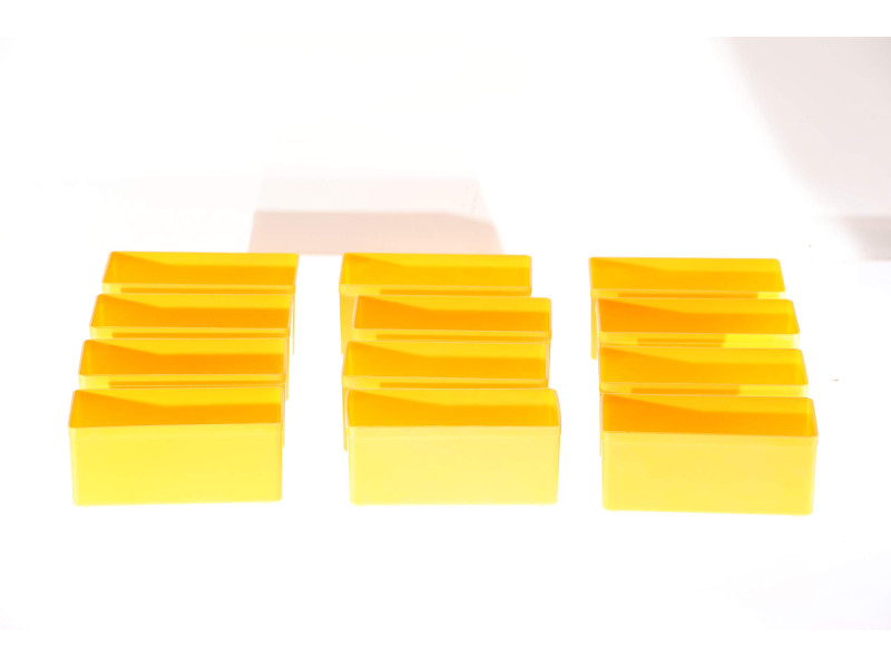 allit Casier EuroPlus Insert 45/2, taille: 2, jaune