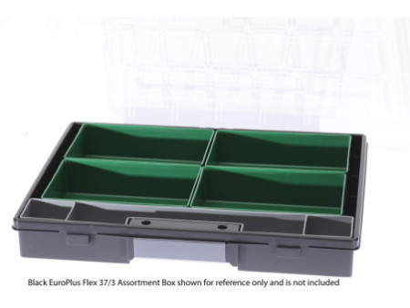 allit Casier EuroPlus Insert 45/4, taille: 4, vert