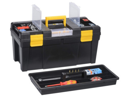 allit Valise à outils McPlus Promo 23, PP, noir / jaune