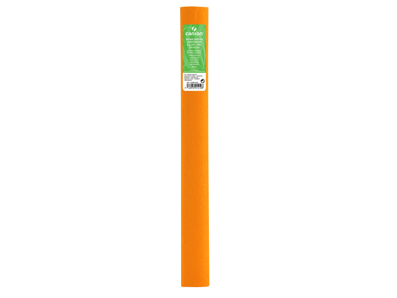 CANSON Rouleau papier crépon, 32 g/m2, orange capucine