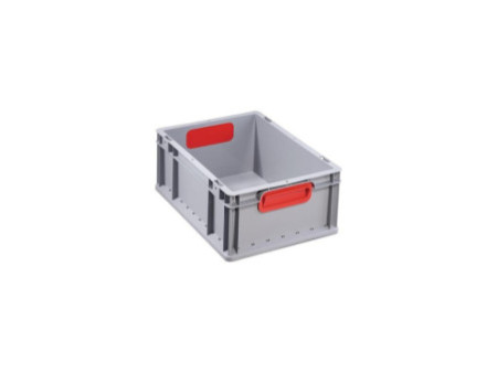 allit Bac de rangement ProfiPlus EuroBox 417, gris/rouge
