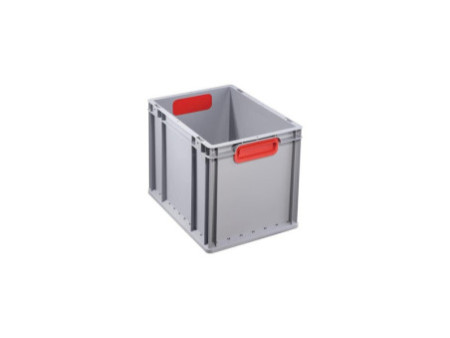 allit Bac de rangement ProfiPlus EuroBox 432, gris/rouge