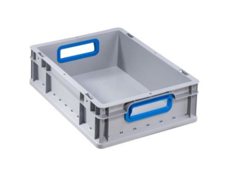 allit Bac de rangement ProfiPlus EuroBox 422, gris/bleu