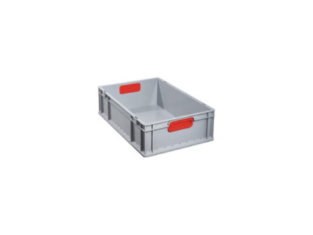 allit Bac de rangement ProfiPlus EuroBox 617, gris/rouge