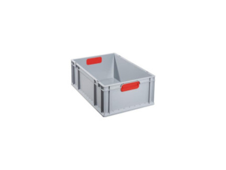 allit Bac de rangement ProfiPlus EuroBox 622, gris/rouge