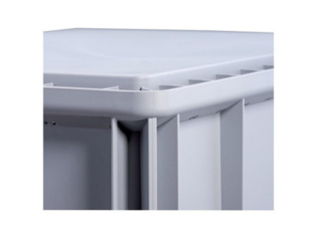 allit Bac de rangement ProfiPlus EuroBox 612, gris/bleu