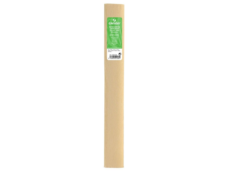 CANSON Rouleau de papier crépon, 32 g/m2, crème