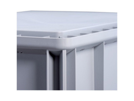 allit Couvercle à charnière ProfiPlus EuroBox Lid S 600,gris