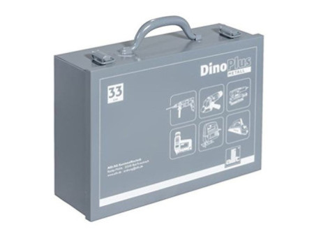 allit Mallette pour outillage DinoPlus Metall 33, gris