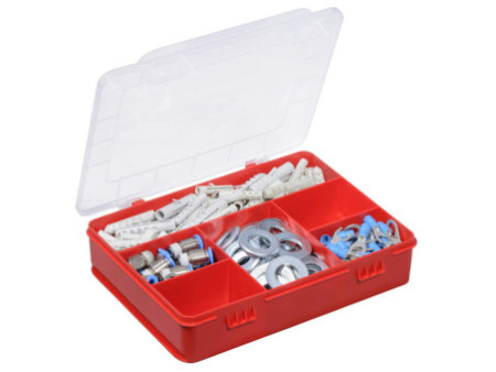 allit Boîte d'assortiment 'EuroPlus Basic', 18/6, rouge