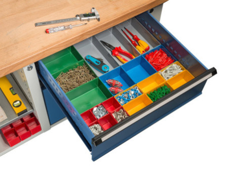 allit Jeu de casiers pour tiroirs EuroPlus Insert 63/22