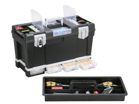 allit Boîte à outils McPlus Depot  S  23, PP, noir
