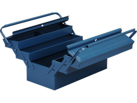 allit Caisse à outils McPlus Metall 5/47, non équipé, bleu