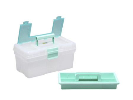 allit Boîte de rangement McPlus Clear 16, PP, vert