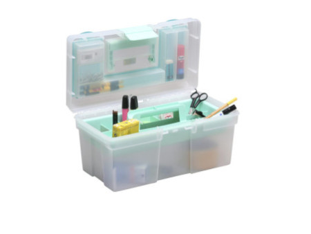 allit Boîte de rangement McPlus Clear 16, PP, vert