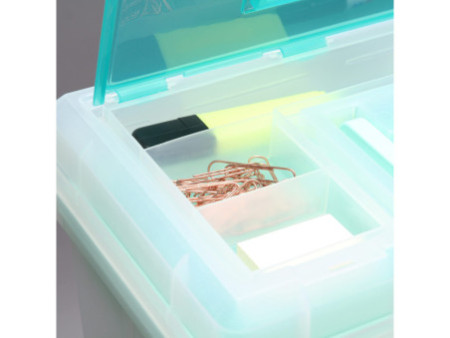 allit Boîte de rangement McPlus Clear 16, PP, vert