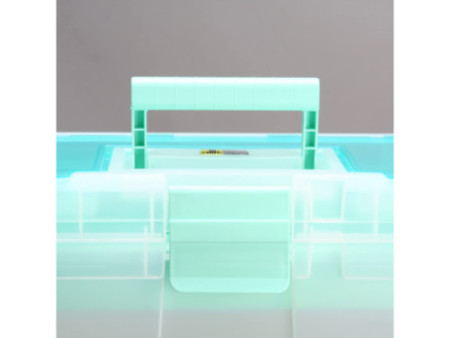 allit Boîte de rangement McPlus Clear 16, PP, vert